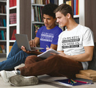 T-Shirt Kurzarm Herren „Klugscheisser“