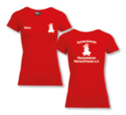 T-Shirt Kurzarm Damen V-Ausschnitt MMK